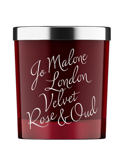 Velvet rose & oud cologne home candle -tuoksukynttilä 200 g