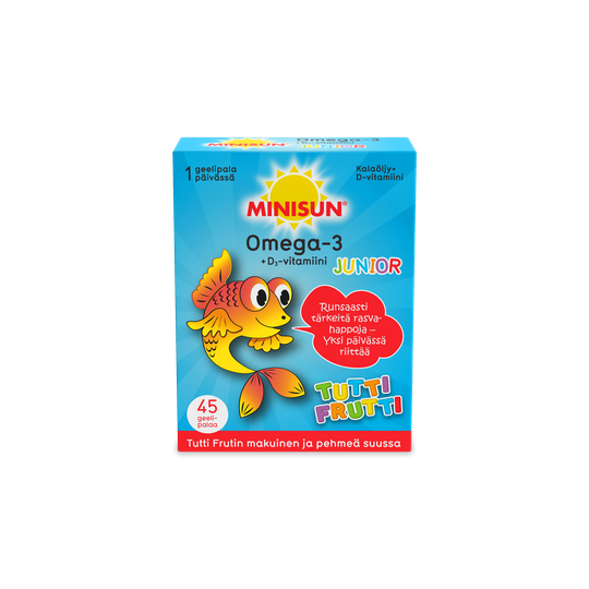 Minisun Omega Junior Tutti Frutti 45 palaa