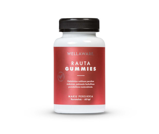 WellAware Rauta Gummies, 60 kpl.