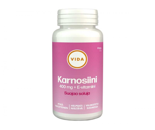 Vida Karnosiini 400 mg, 60 kaps.