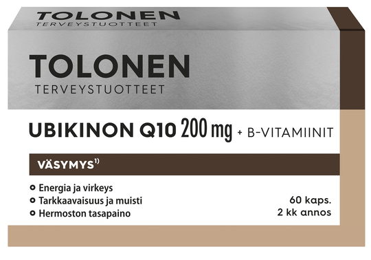 Tolonen Ubikinon 200mg 60 kaps