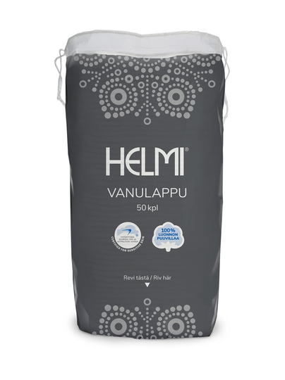 Helmi-vanulappu 50 kpl