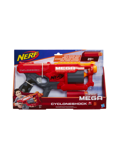 Nerf mega leikkipyssy cycloneshock
