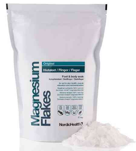 Nordic Health Magnesium kylpyhiutaleet 250 g
