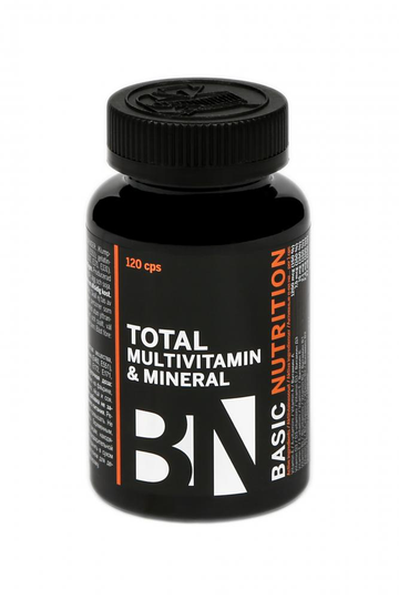 BN Total Multivitamin&Mineral, 120 kaps.
