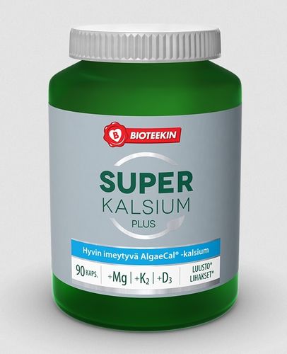 Bioteekin Super Kalsium Plus 90 kapselia