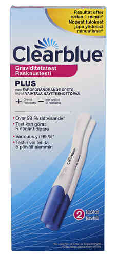 Clearblue raskaustesti 2 kpl