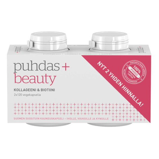 Puhdas+ Kollageeni & Biotiini 2x120 kpl