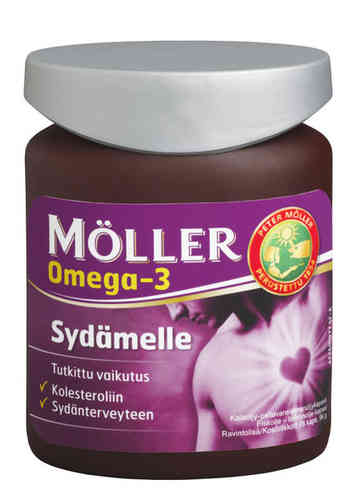 Möller Omega-3 Sydämelle 76 kapselia