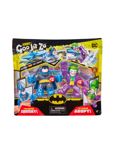 Heroes of goo jit zu dc taistelu tuplapakkaus "batman & joker" w1