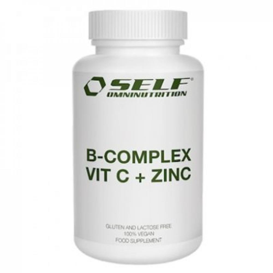 SELF B-Complex + Vit C + Zinc, 60 kaps.