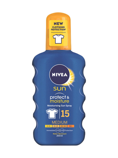 Protect & moisture sun spray sk15 -aurinkosuojasuihke 200 ml