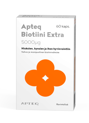 Apteq Biotiini Extra 60 kapselia