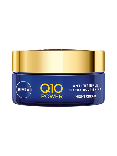 Q10 power anti-wrinkle + extra nourishing -yövoide 50 ml