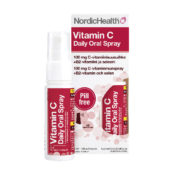 Nordic Health C-vitamiini -suusuihke 25 ml