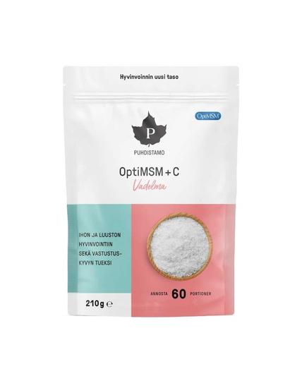 Puhdistamo OptiMSM+C, 210 g