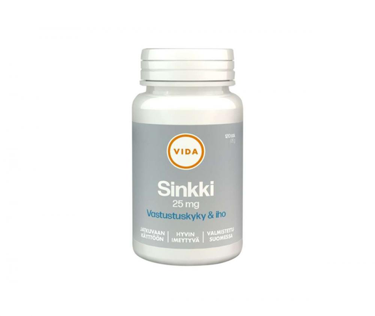 Vida Sinkki 25 mg, 120 tabl.