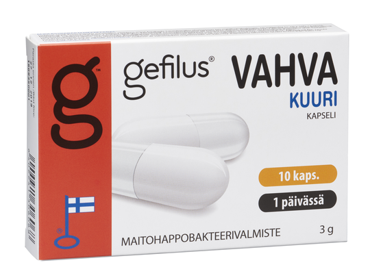 Gefilus Vahva Kuuri 10 kaps