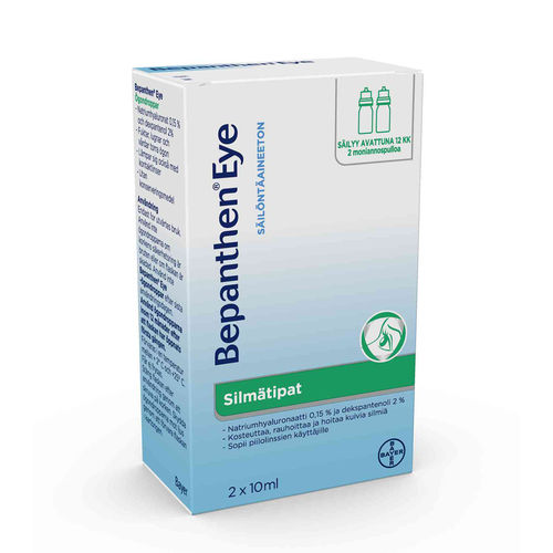 Bepanthen Eye silmätipat 2 x 10 ml