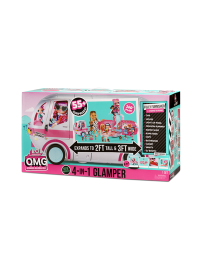 L.o.l. surprise omg leikkisetti glamper-matkailuauto